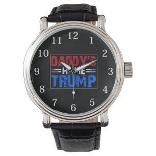 Het huis van papa Trump Horloge