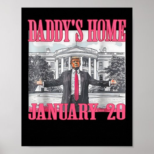 Het huis van papa Trump Poster (Voorkant)
