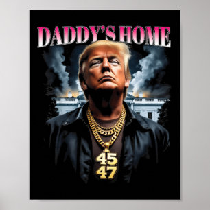 Het huis van papa Trump Poster