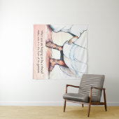 Het huis van zijn kleding wandkleed (In Situ (horizontaal))