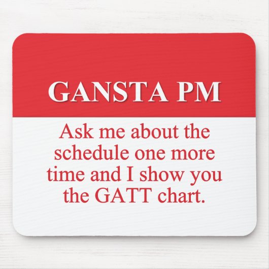 Het huren van gierijen in Projectbeheer (2) Muismat (Voorkant)