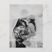 Het huwelijk bewaart de Datum, het Moderne Malplaa Briefkaart (Voorkant)