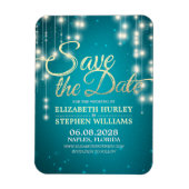 Het huwelijk bewaart de Datum Koord de Lichten Tur Magneet (Verticaal)