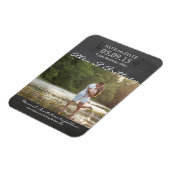 Het huwelijk bewaart de Datum Magnet Magneet (Linkerzijde)