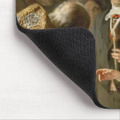 Het huwelijk in het kader van de regeling, 1862 muismat (Hoek)