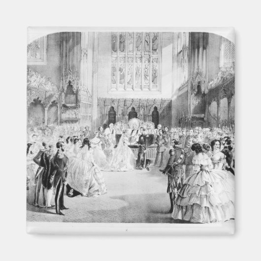 Het huwelijk in Victoria Magneet (Voorkant)