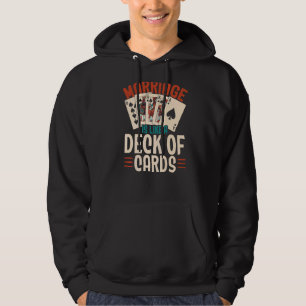 Het huwelijk is als een decennium van het huwelijk hoodie