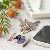 Het huwelijk is niet voor mij. sleutelhanger (Zijkant)