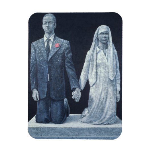 Het huwelijk magneet (Verticaal)