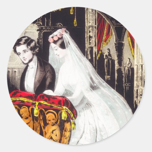 "Het huwelijk" stickers (Voorkant)
