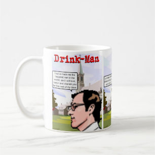 "Het huwelijk tussen Drink en Man" Coffee-Mok Koffiemok