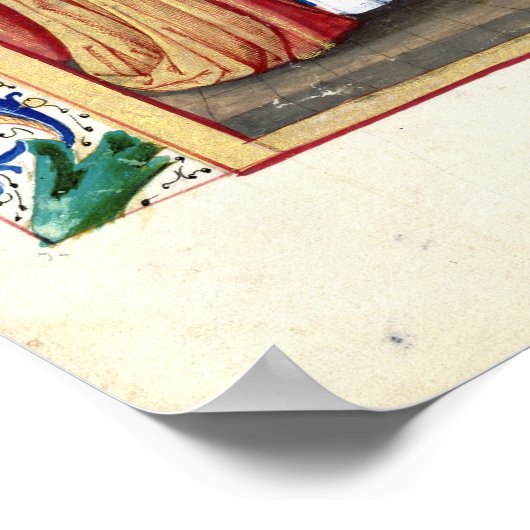 Het huwelijk tussen Michal en David Poster (Hoek)