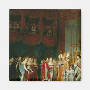 Het huwelijk tussen Napoleon I en Marie Magneet
