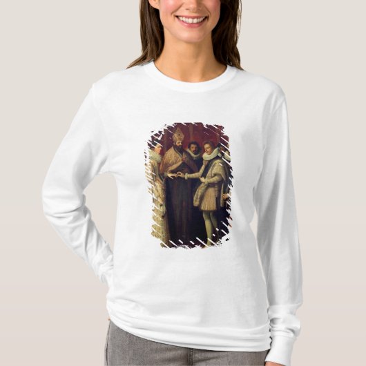 Het huwelijk van Catherine de Medici T-shirt (Voorkant)