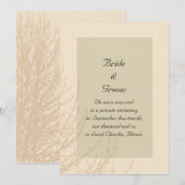 Het huwelijk van de bijkantoren van de natuur/de A Aankondiging (Voorkant / Achterkant)