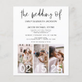 Het huwelijk van de minimalistische QR-code Eenvou (Voorkant)