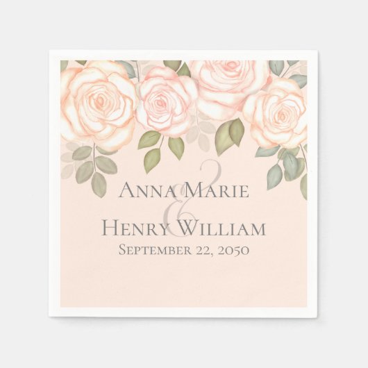 Het huwelijk van de moderne, moderne, vlinderse bl servet (Voorkant)