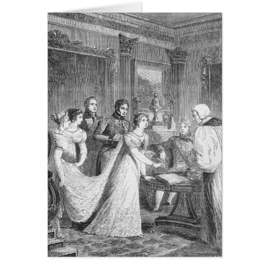 Het huwelijk van de prinses Charlotte van (Voorkant)