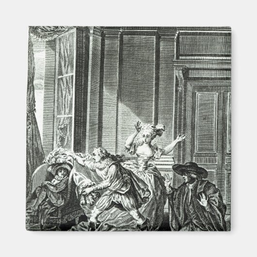 Het huwelijk van Figaro" Magneet (Voorkant)