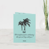 Het Huwelijk van het Paspoort van Florida bewaart Aankondiging (Achterkant)