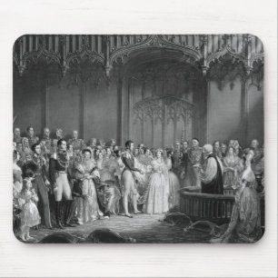 Het huwelijk van Koningin Victoria en Prins Albert Muismat