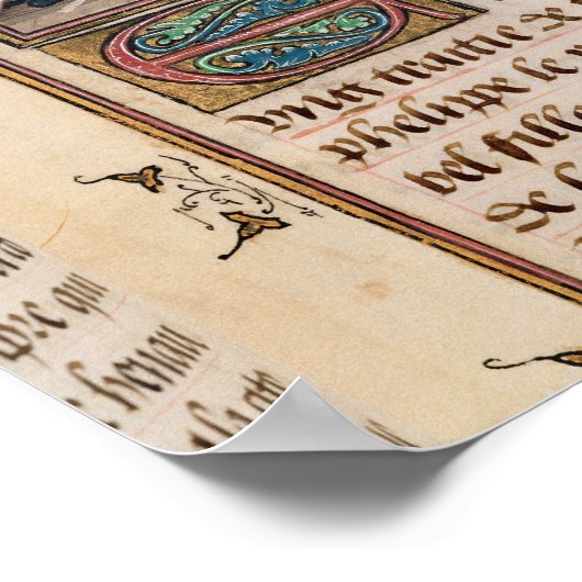 Het huwelijk van Philippe Auguste King in Frankrij Poster (Hoek)