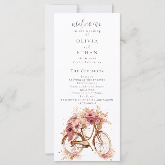 Het huwelijksprogramma van Parisienne (Voorkant)