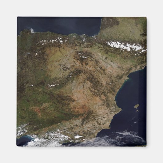 Het Iberisch schiereiland Magneet (Voorkant)