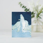 Het Ice Maiden Fine Art-Briefkaart Briefkaart (Staand voorkant)