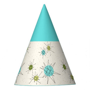 Het iconische AtoomPet van de Partij Starbursts Feesthoedjes