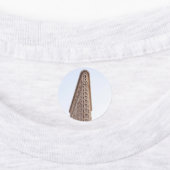 het iconische Flatiron Building Labels (Aangebracht)