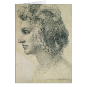 Het ideale vrouwenhoofd van Michelangelo