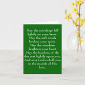 Het Iers dat 5 zegent Kaart (Gele Bloem)