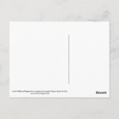 Het Ierse Puppy van de Wolfshond Briefkaart (Achterkant)