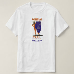 Het Illinois Pontiac Trail, vóór Route 66 T-shirt