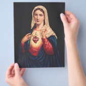 Het immaculair hart van Mary Flyer (Hand)