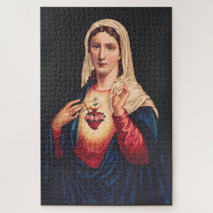 Het immaculair hart van Mary Legpuzzel
