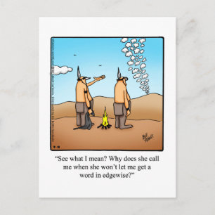 Het in aanraking houden van Briefkaart "spectickle