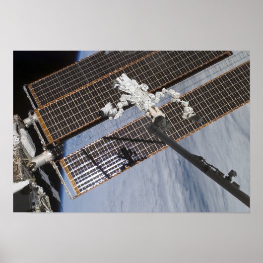 Het in Canada gebouwde Dextre roboticasysteem 2 Poster (Voorkant)