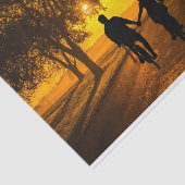 Het in het zonnesstegment van het ontkoppelingspen tissuepapier (Detail)