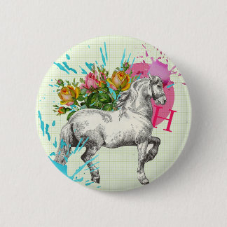 " het in " - knoppenbadge " ronde button 5,7 cm