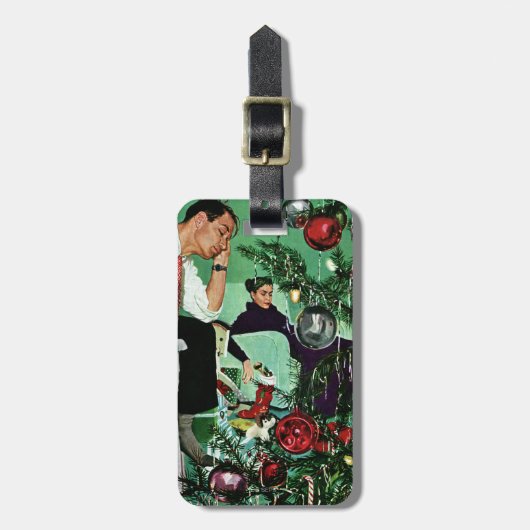 Het in orde maken van de Boom Bagagelabel (Voorkant verticaal)