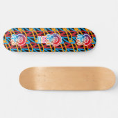 HET INDIAN DOEN DOOR MASANSER PIXELAT SKATEBOARD (Horizontaal)