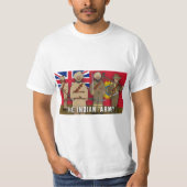Het Indische Leger Faction Wereldoorlog I T-shirt (Voorkant)