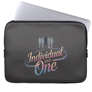 Het individuele collectief laptop sleeve