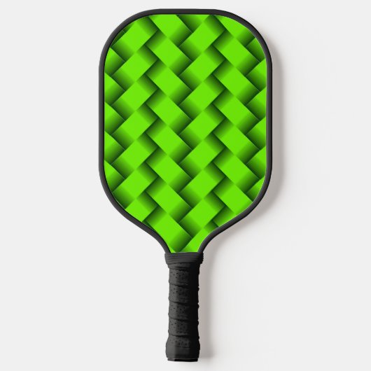 Het Initiaal van de verandering voegt Naam Groene Pickleball Paddle (Achterkant)