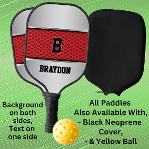 Het Initiaal van de verandering, voegt Naam toe, Z Pickleball Paddle