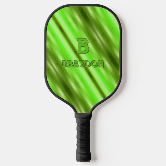 Het Initiaal van de verandering voegt Naam Zachte  Pickleball Paddle (Voorkant)