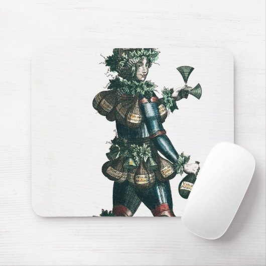 Het inkeeper, het vermeende kostuumontwerp muismat (Met muis)