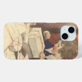 Het inpakken van kerstcadeaus, Jessie Willcox Smit Case-Mate iPhone Case (Achterkant (horizontaal))